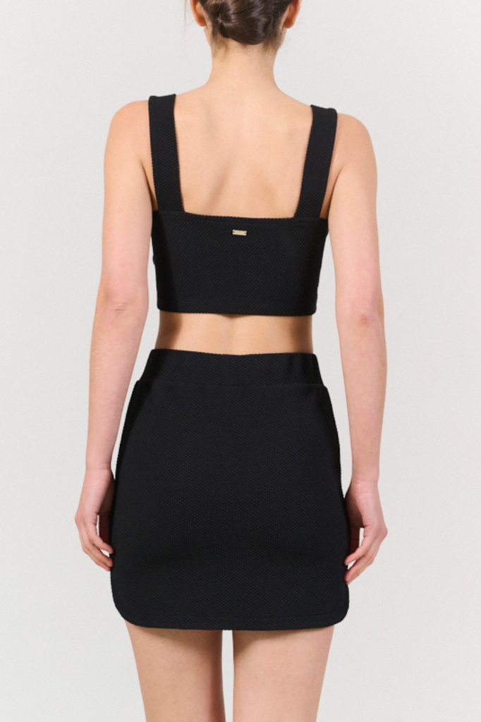 Lune Active Moon Classic Bandeau Bra - Black 